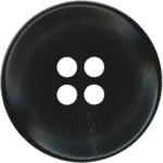 Charcoal Heritage Gazaba Overcoat button T85