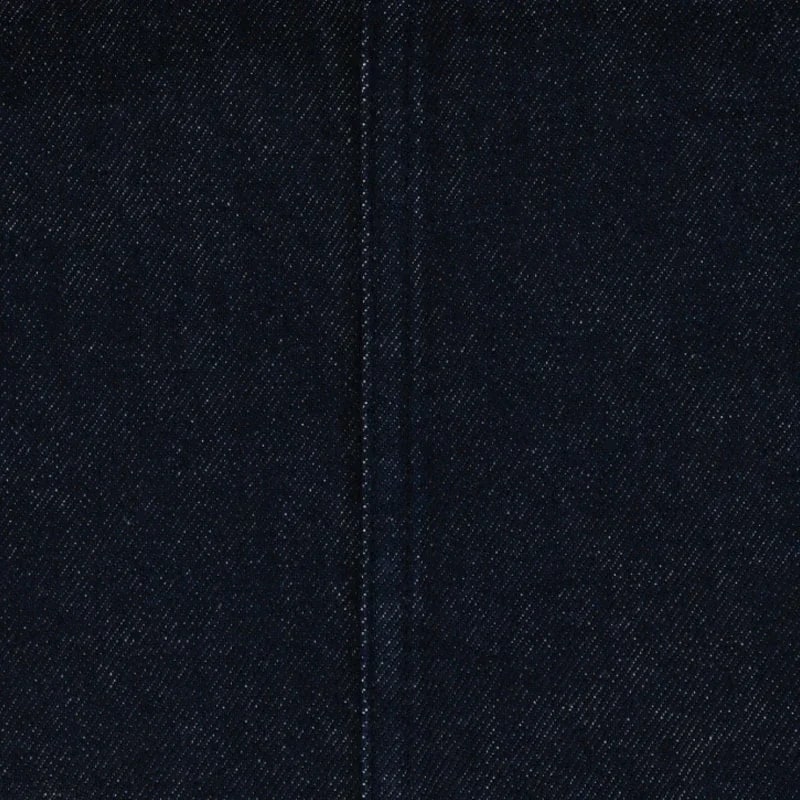 Mørk indigo wide leg jeans materiale DR0001
