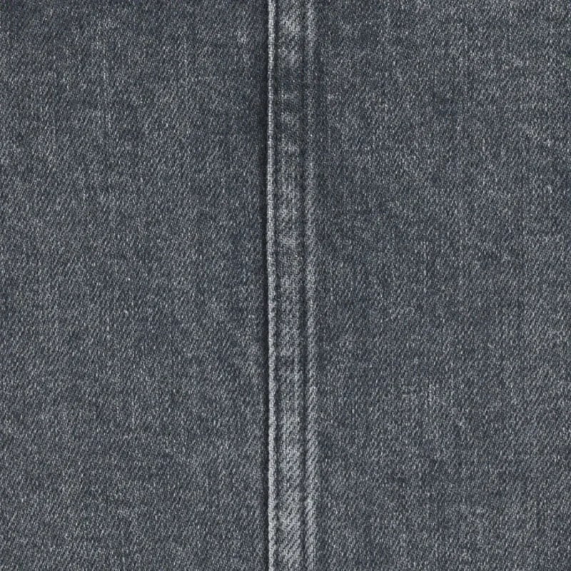 Koksgrå wide leg jeans materiale DS00012