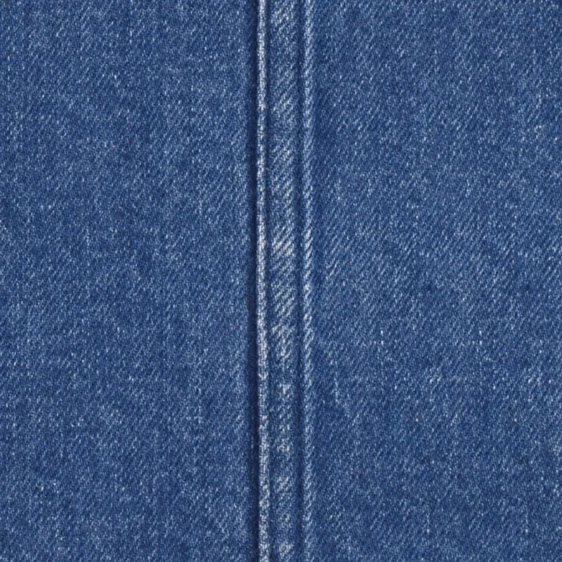 Vasket indigo wide leg jeans materiale DS0004
