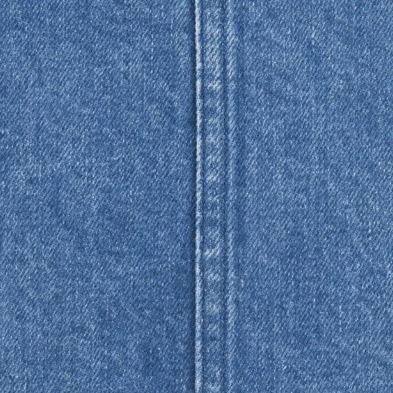 Mellemblå wide leg jeans materiale DS0005