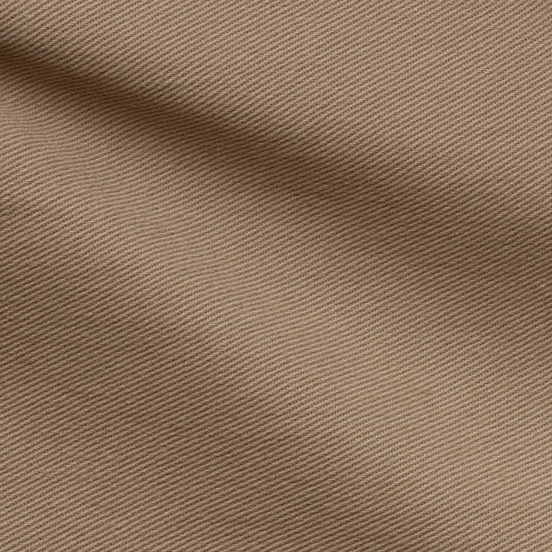 Camelfarvede bomulds-chinos materiale TR3376
