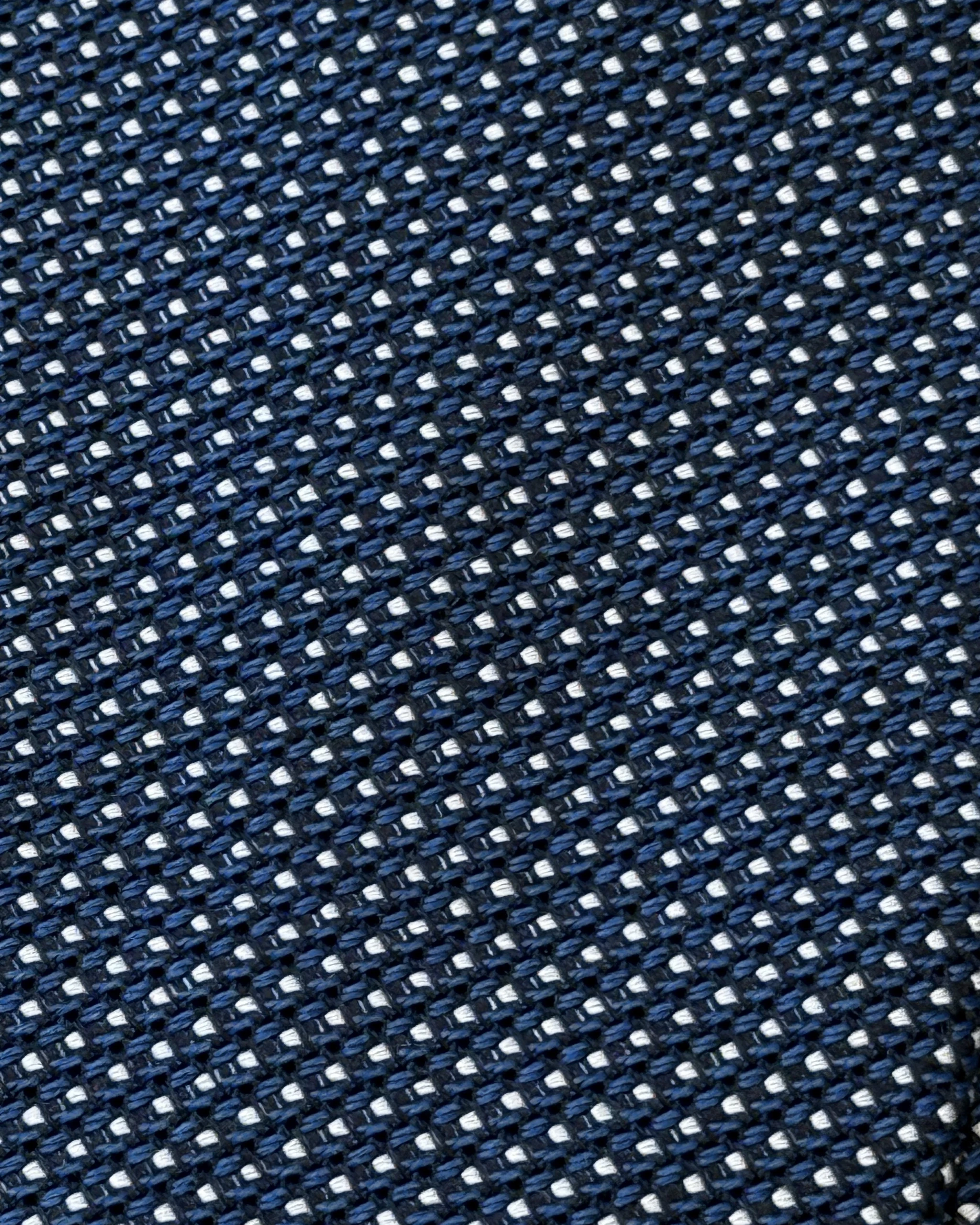 Navy Grenadine Tie, 07