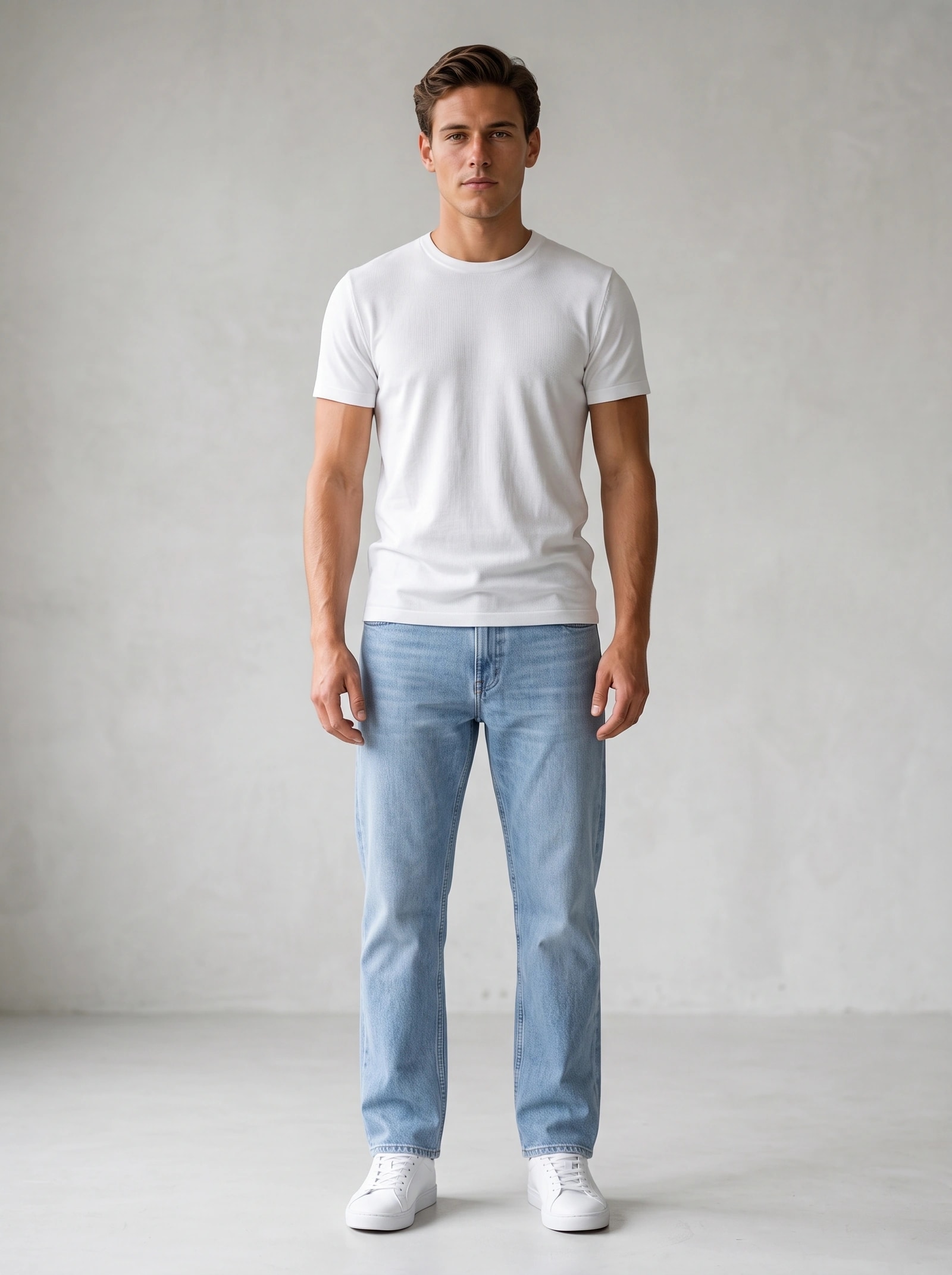 Hvid T-shirt (1)