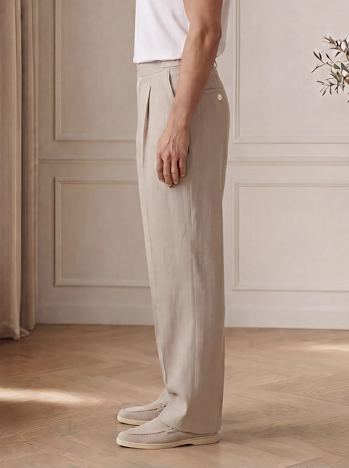 The Scandinavian Summer Trouser - sideview