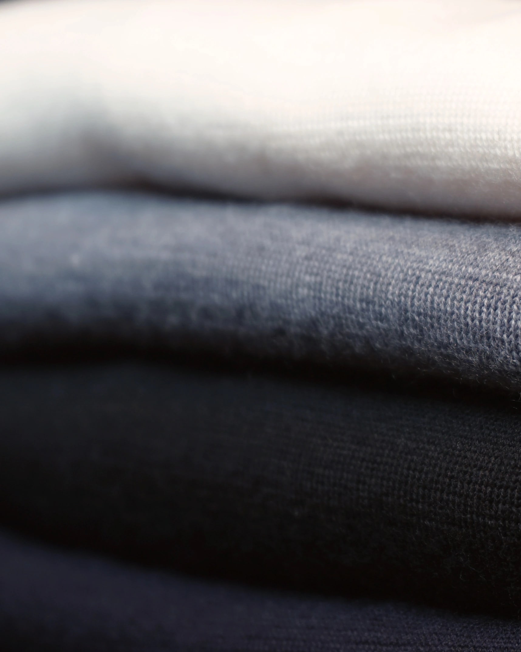 Navy Cotton Polo – detail