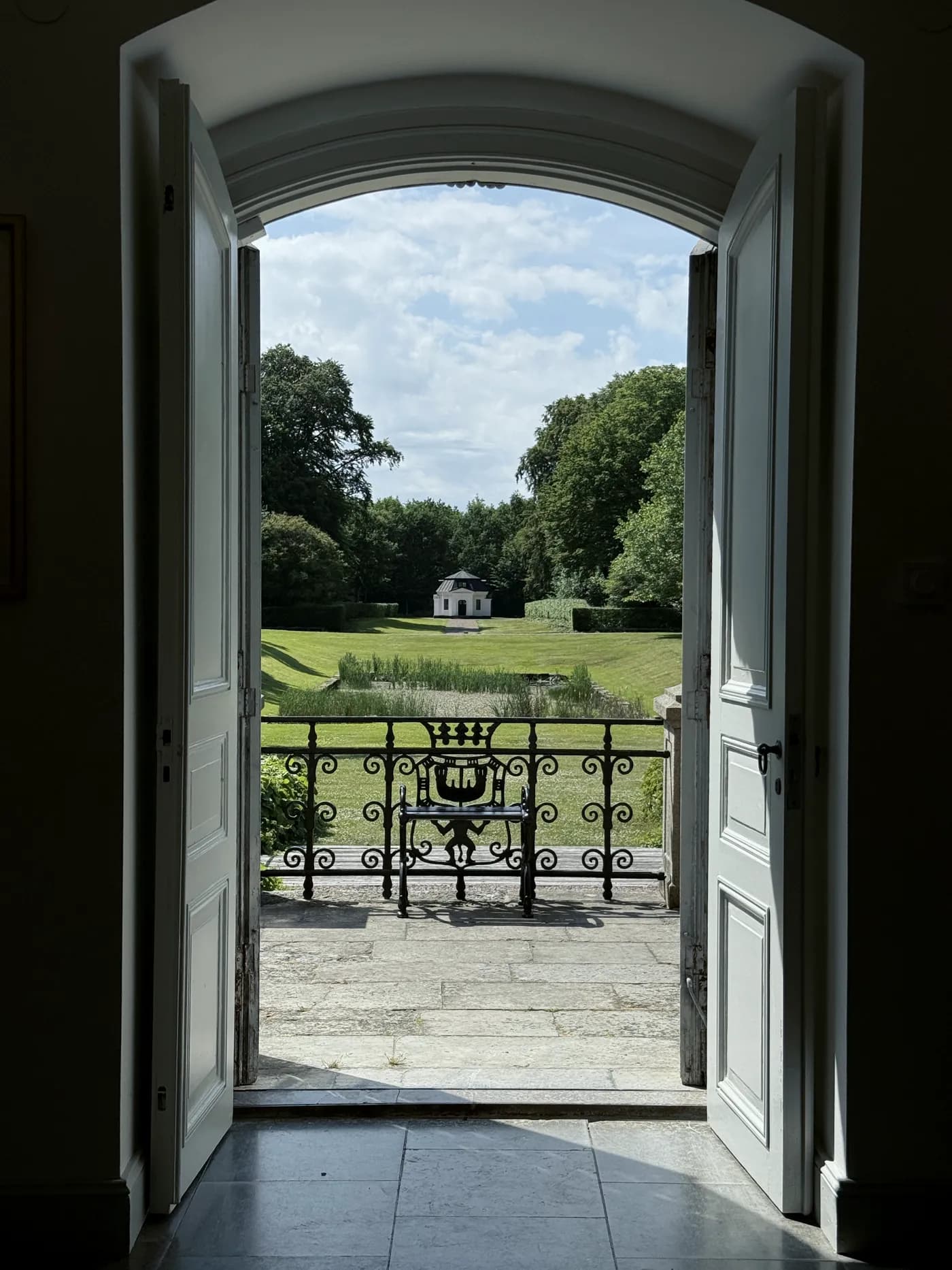 Udsigten fra orangeriet