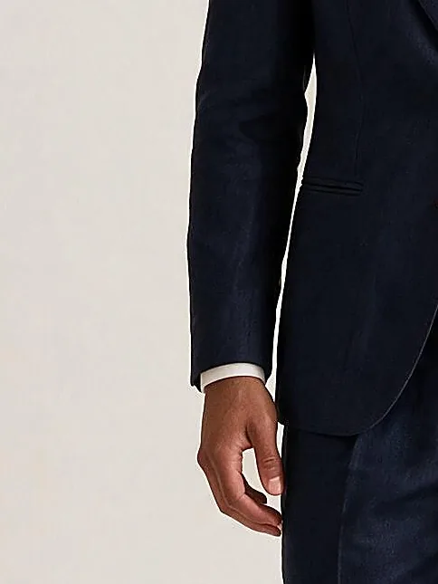 Dark Navy Suit from HOV Collection, cuff detail