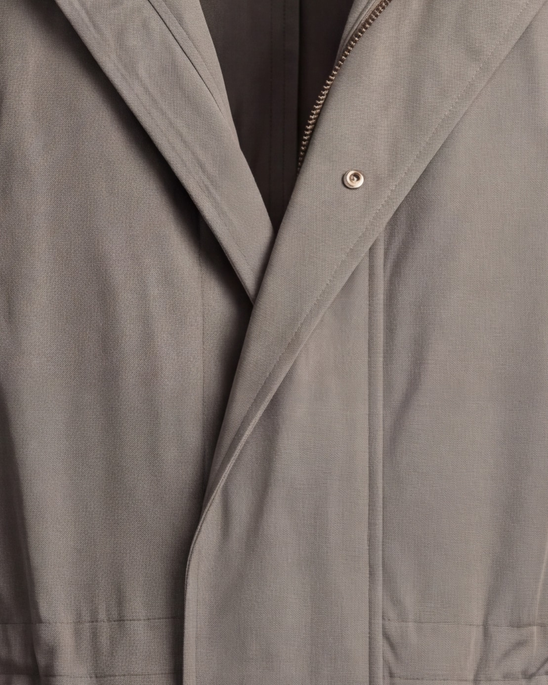 Light Beige Field Jacket, front view