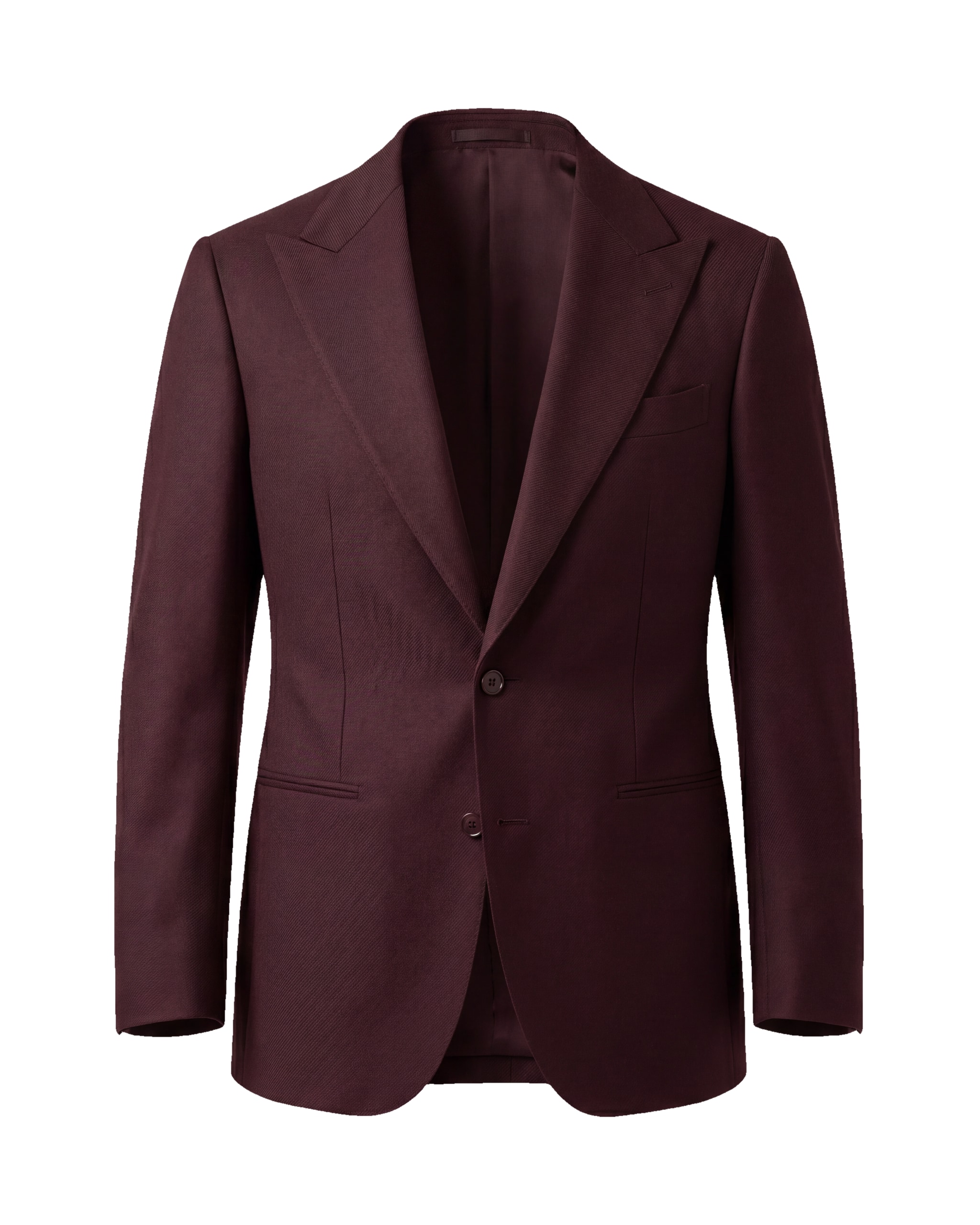 Bordeaux Super 120s Wool Jacket