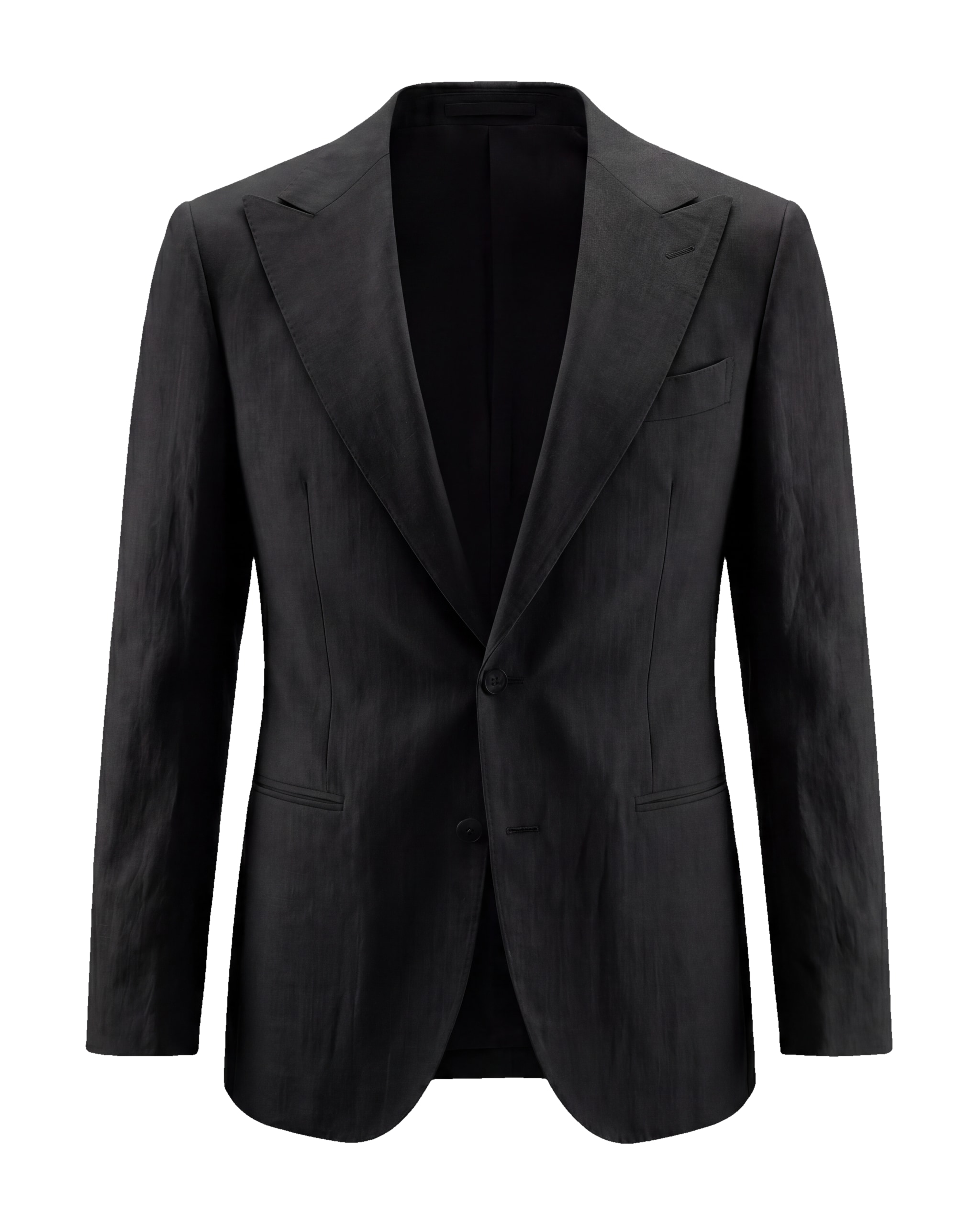 Charcoal Super 110s Wool Jacket