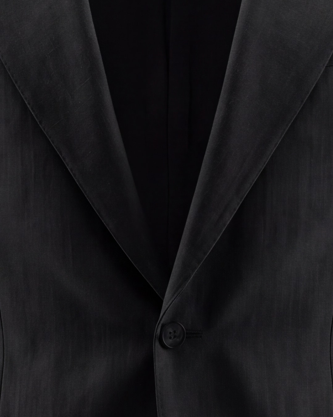 Charcoal Super 110s Wool Jacket, front view