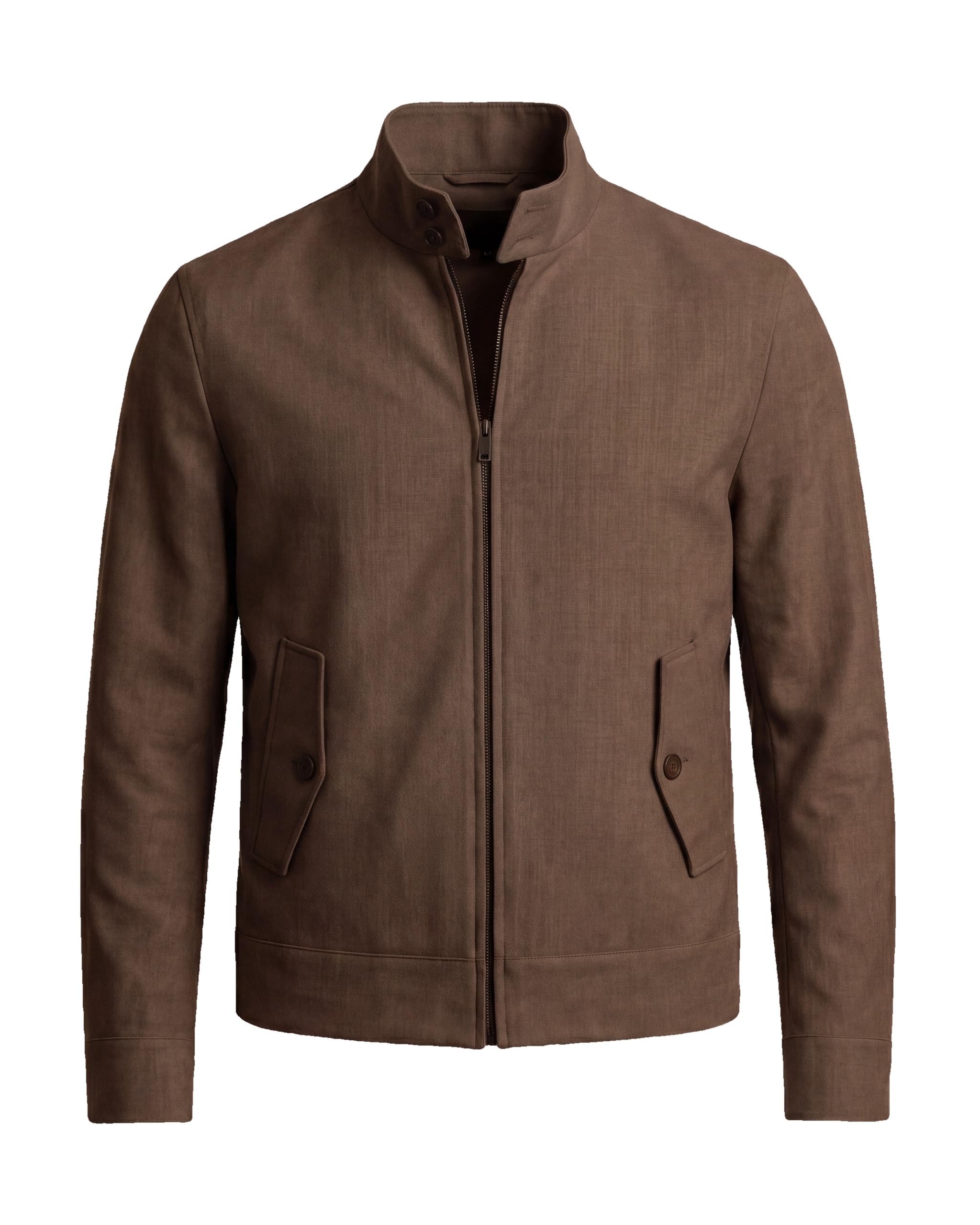 Brown Harrington Jacket