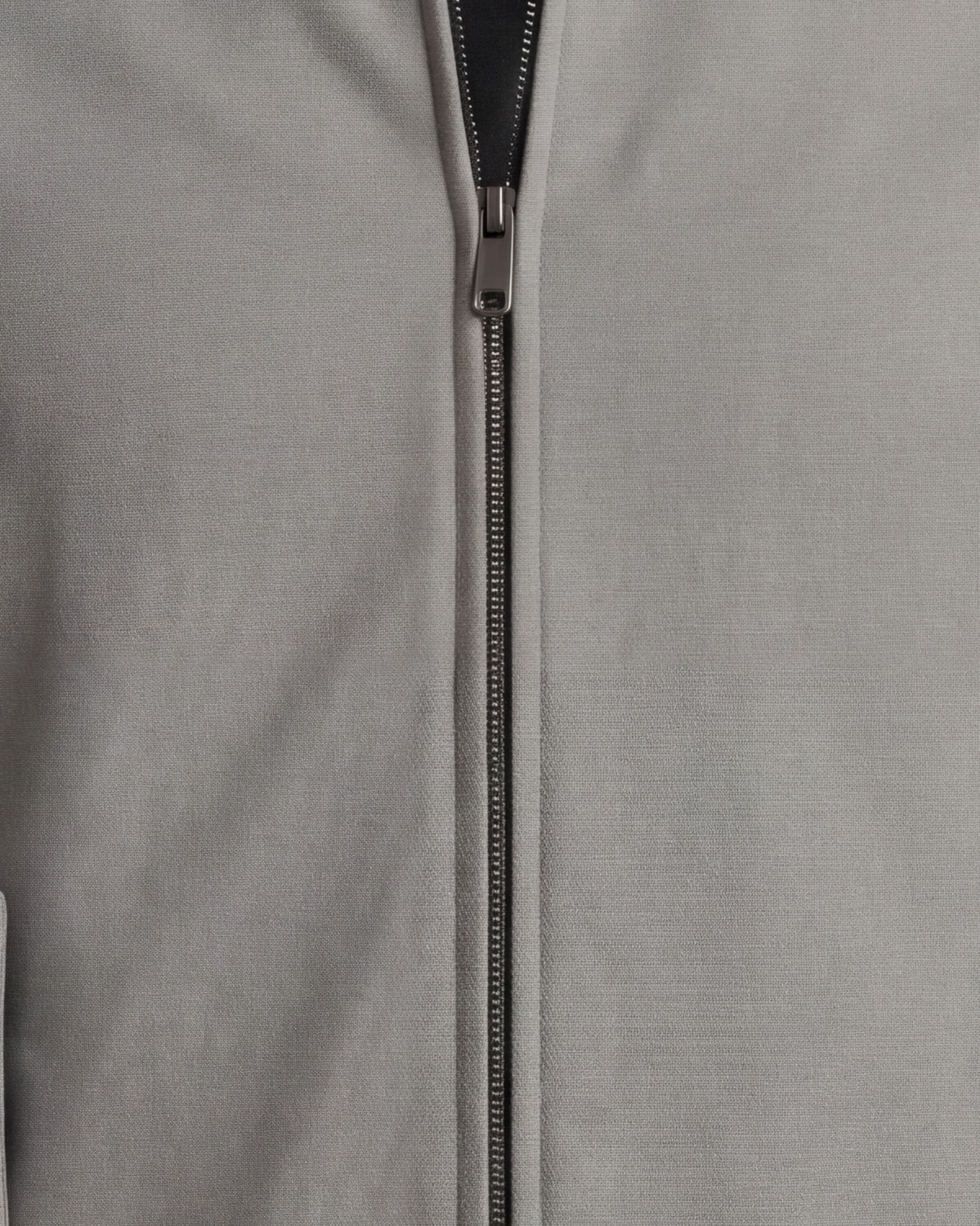 Grey Harrington Jacket, front view