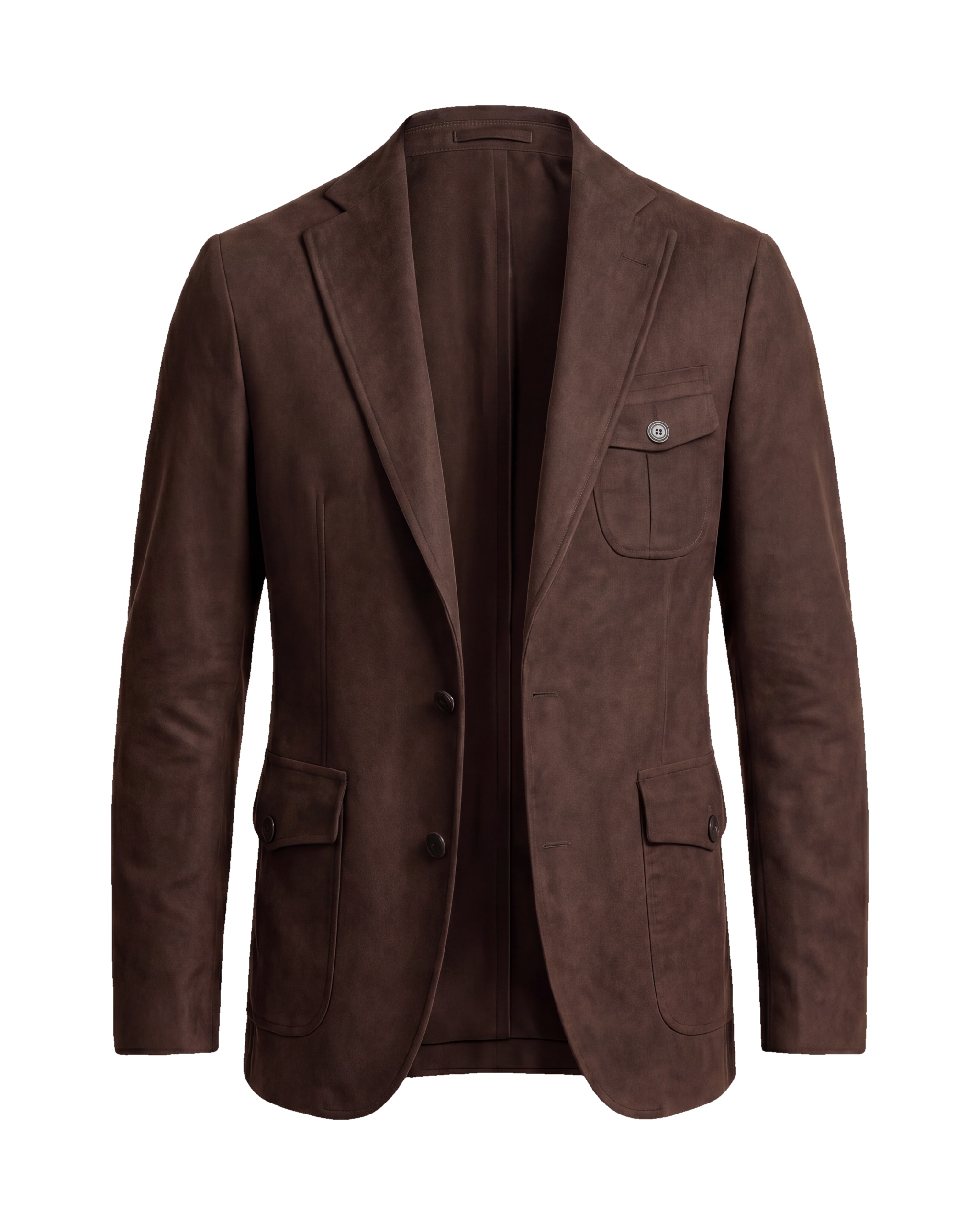 Light Brown Classic Suede Jacket