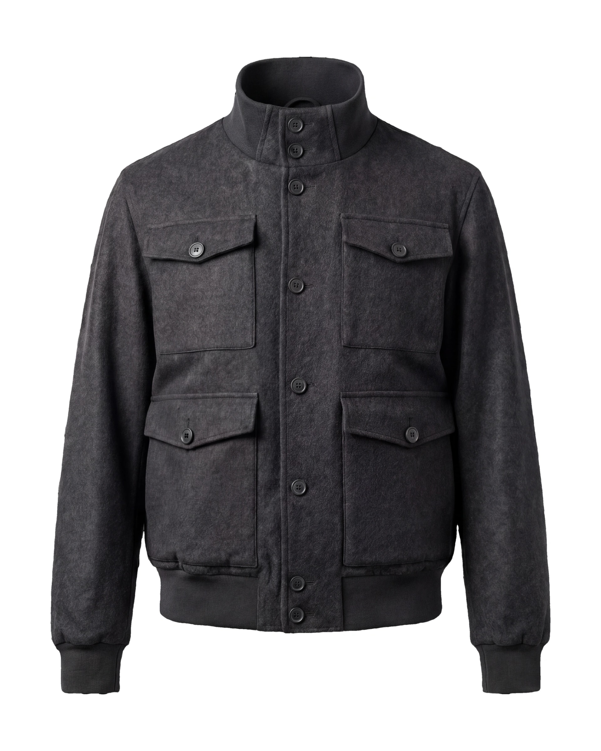 Koksgrå Bomber Jacket