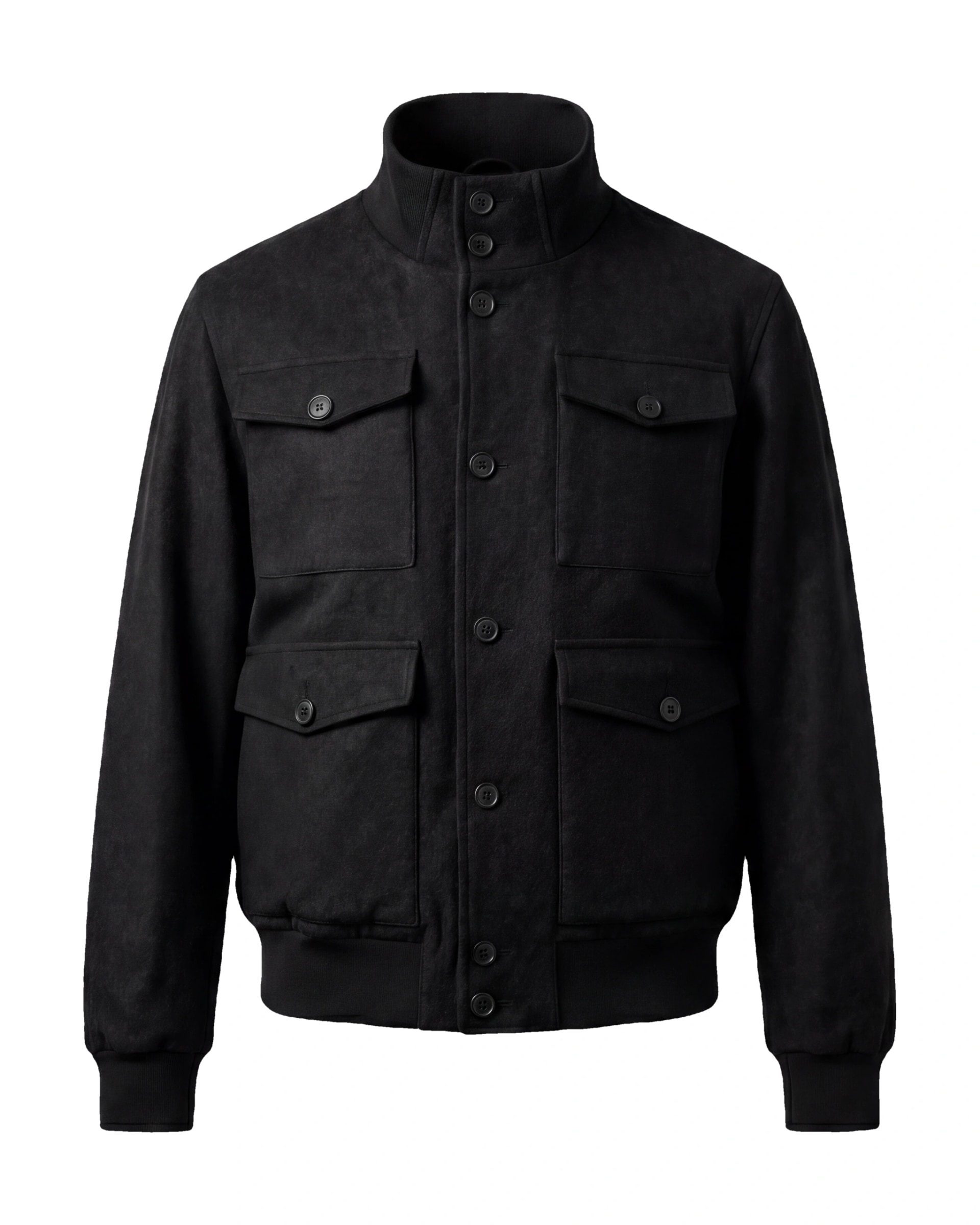 Black Bomber Jacket