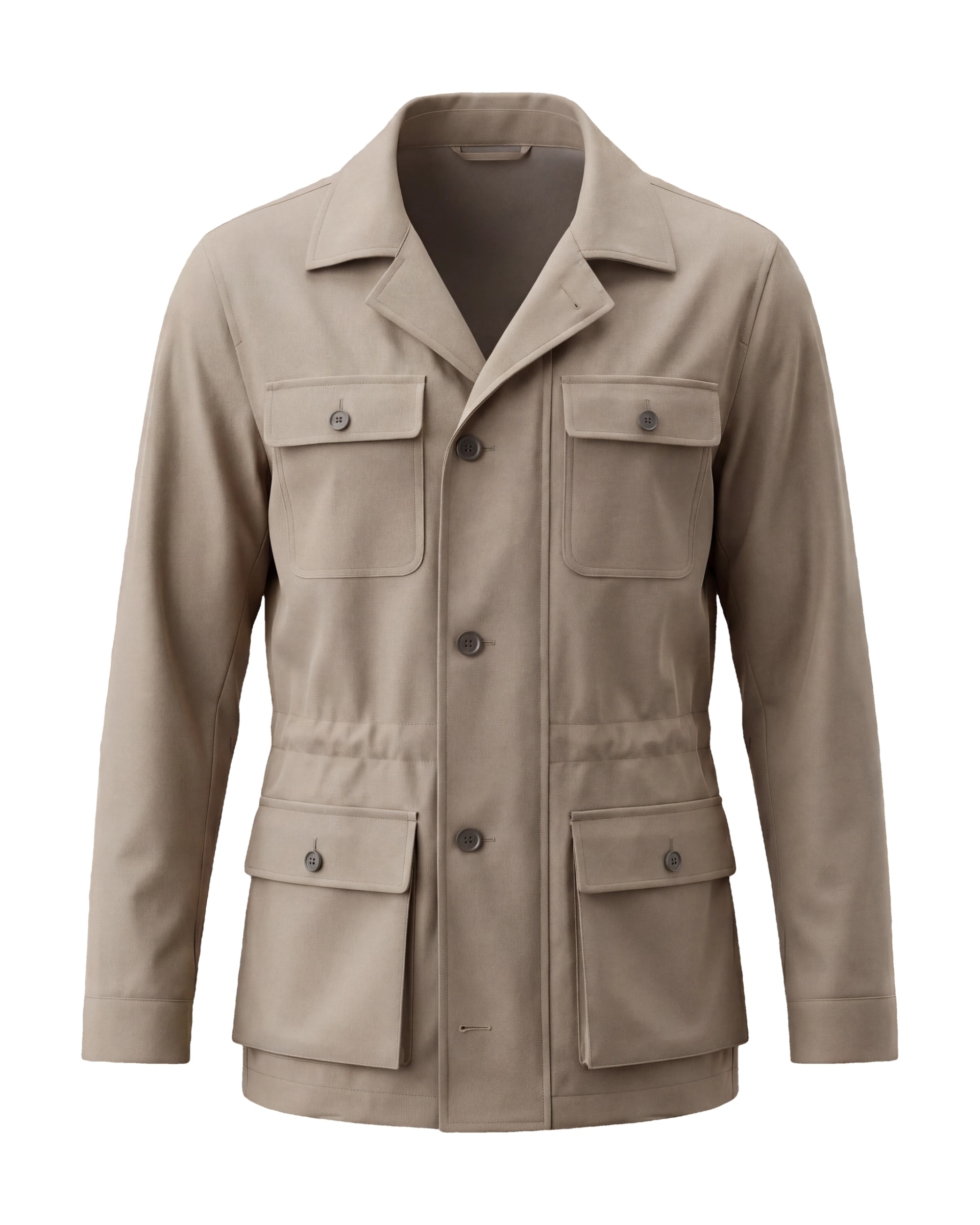 Stenfarvet Field jacket