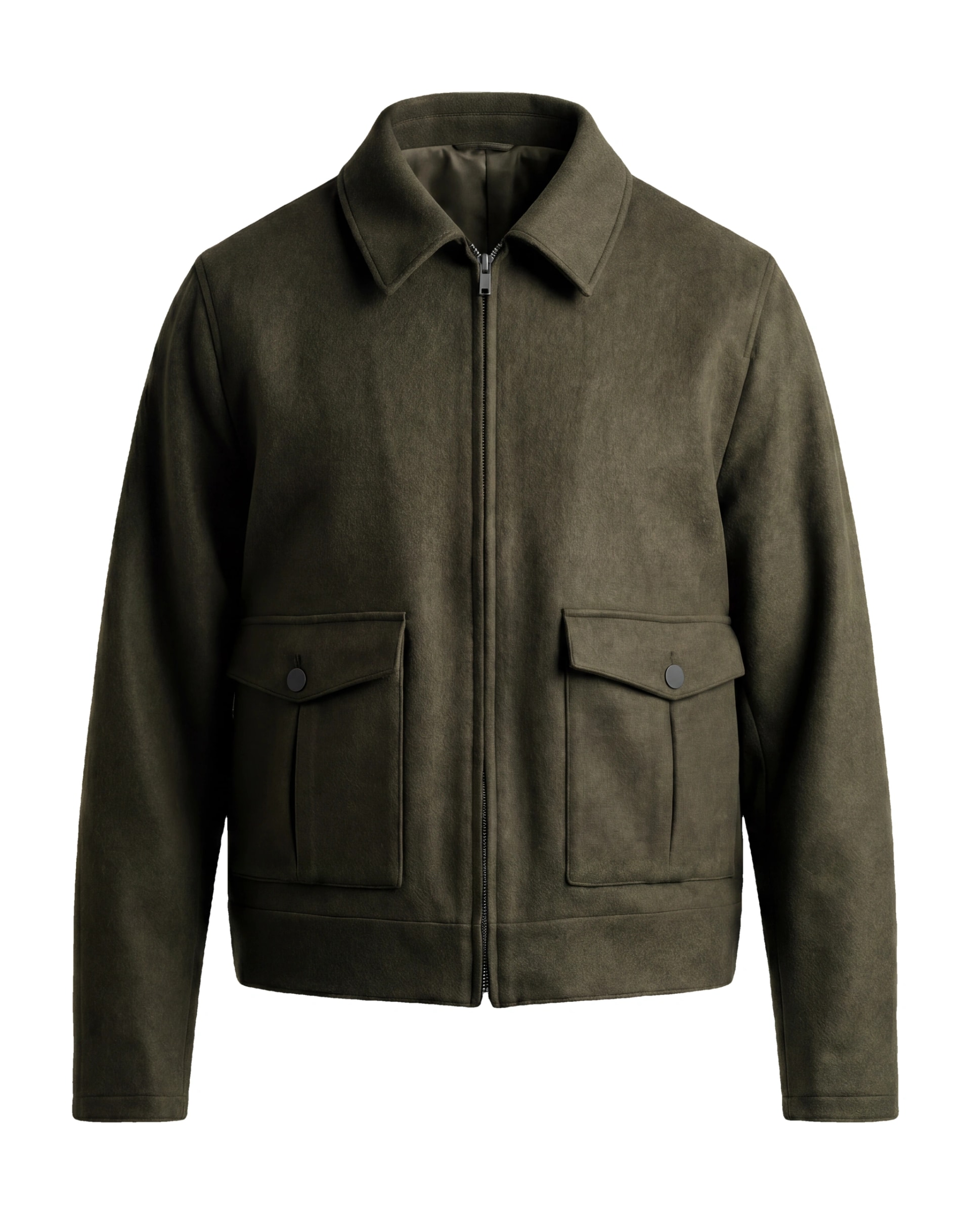 Mørk oliven Flight jacket