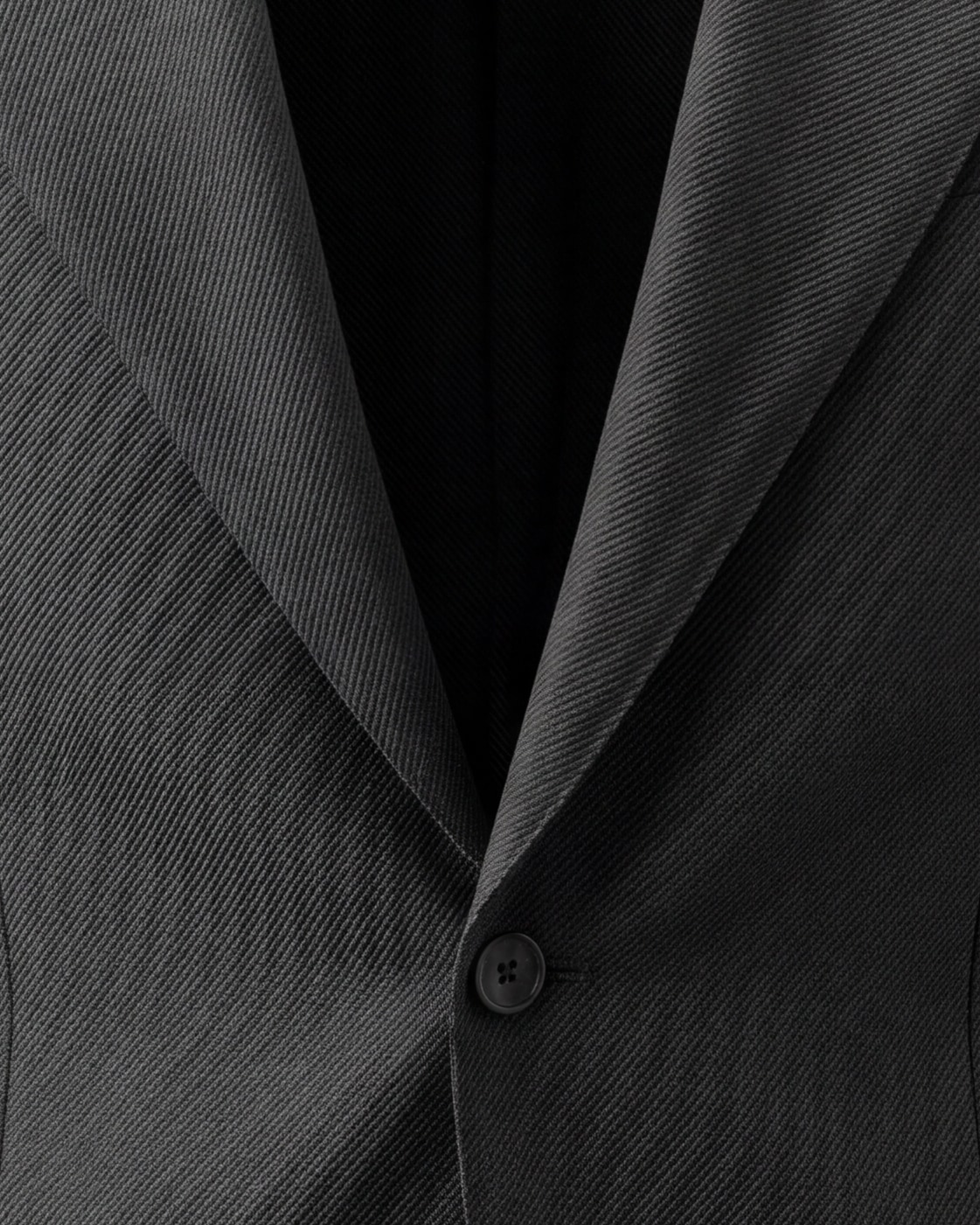 Black Jacket from Dugdale, front view