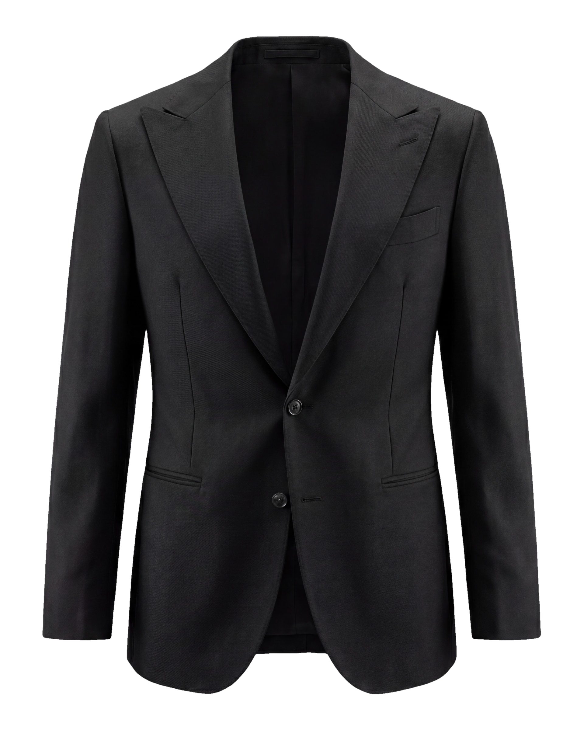 Black Super 110s Jacket from Tessitura di Quaregna