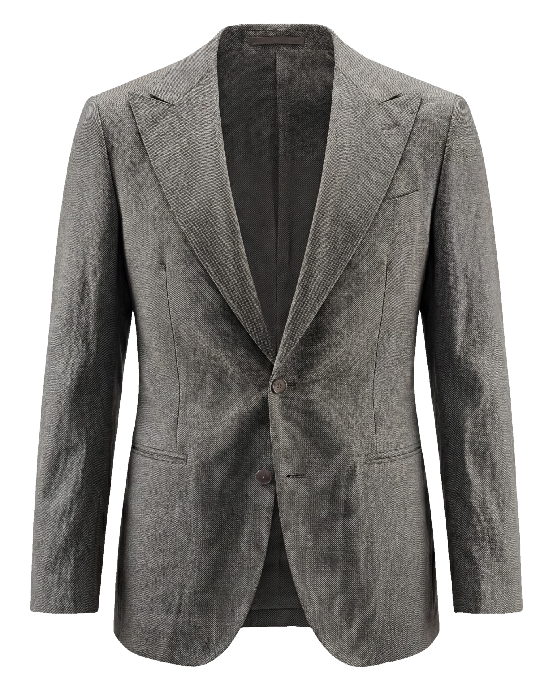 Light Grey-Beige Super 110s Jacket