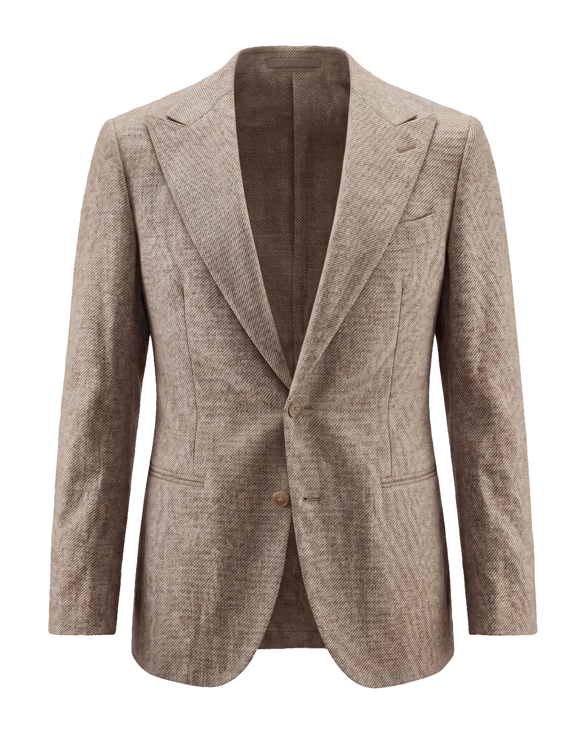 Taupe Herringbone Jacket from Drago