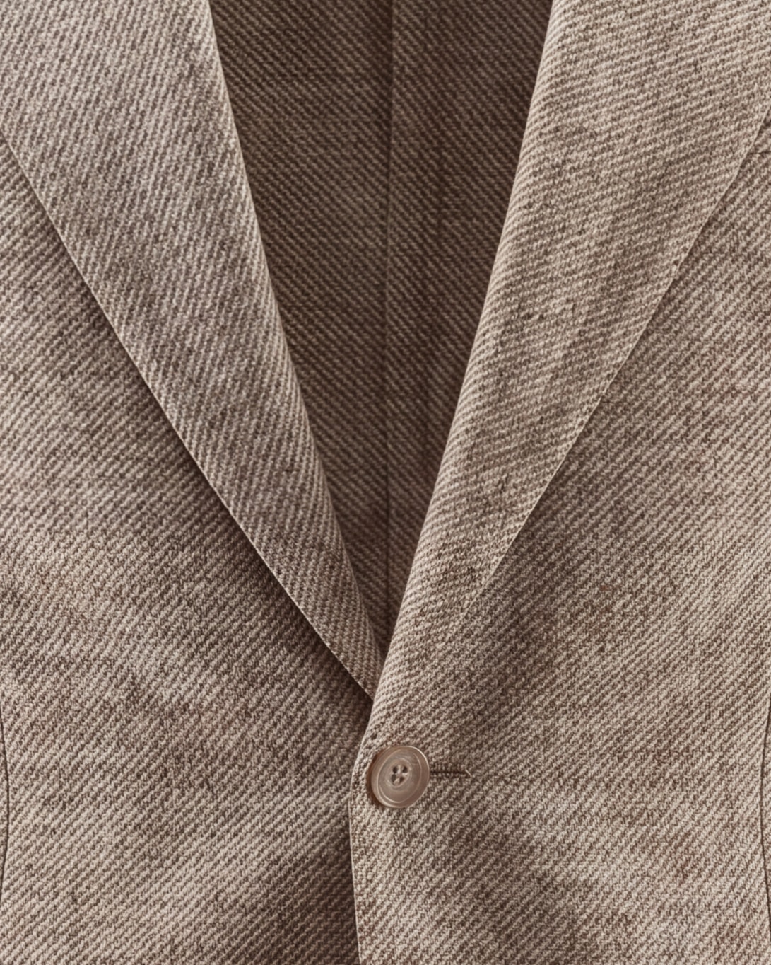 Taupe Herringbone Jacket from Drago, front view