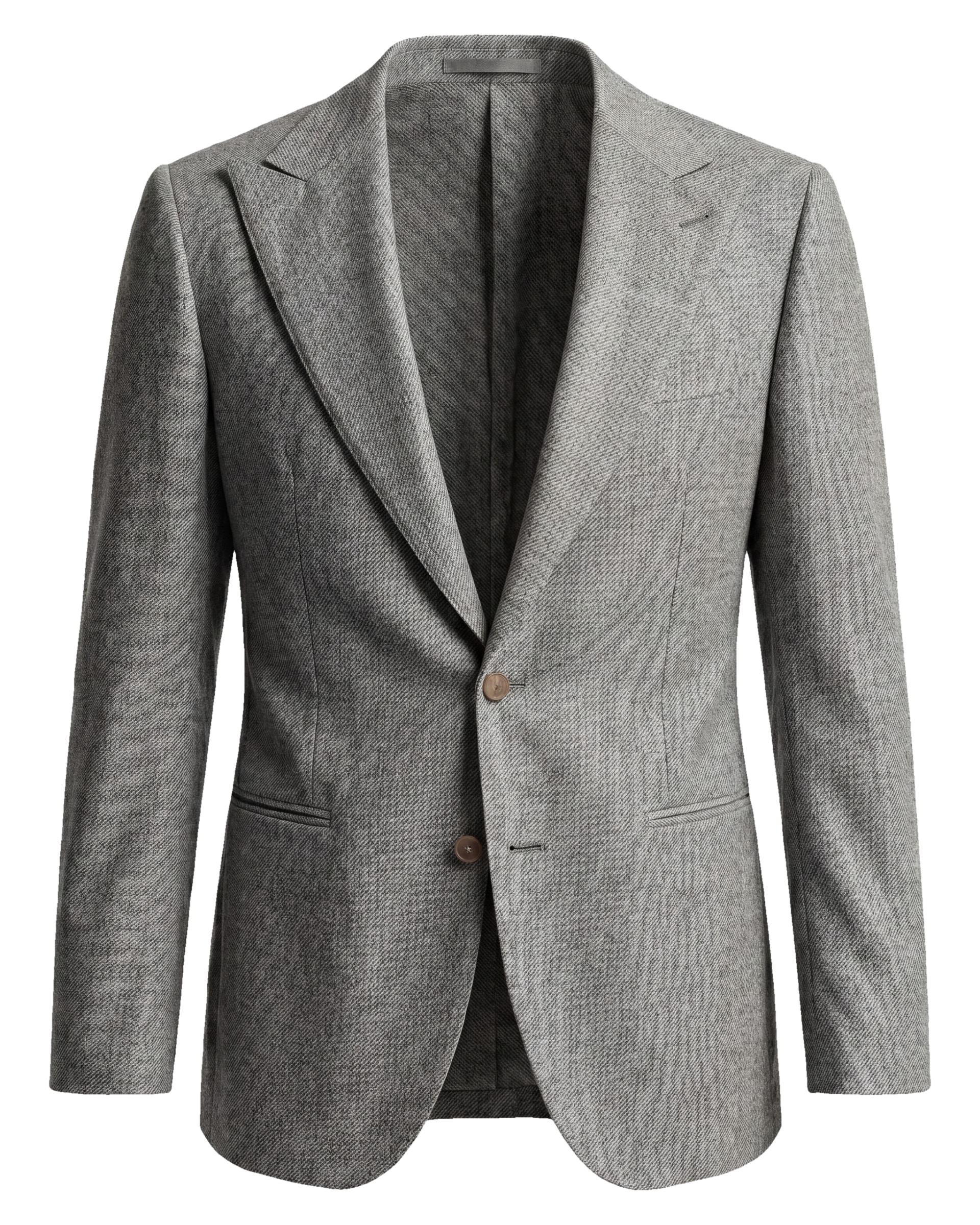 Lysegrå blazer i Super 110s, Lysegrå Super 110s jakke