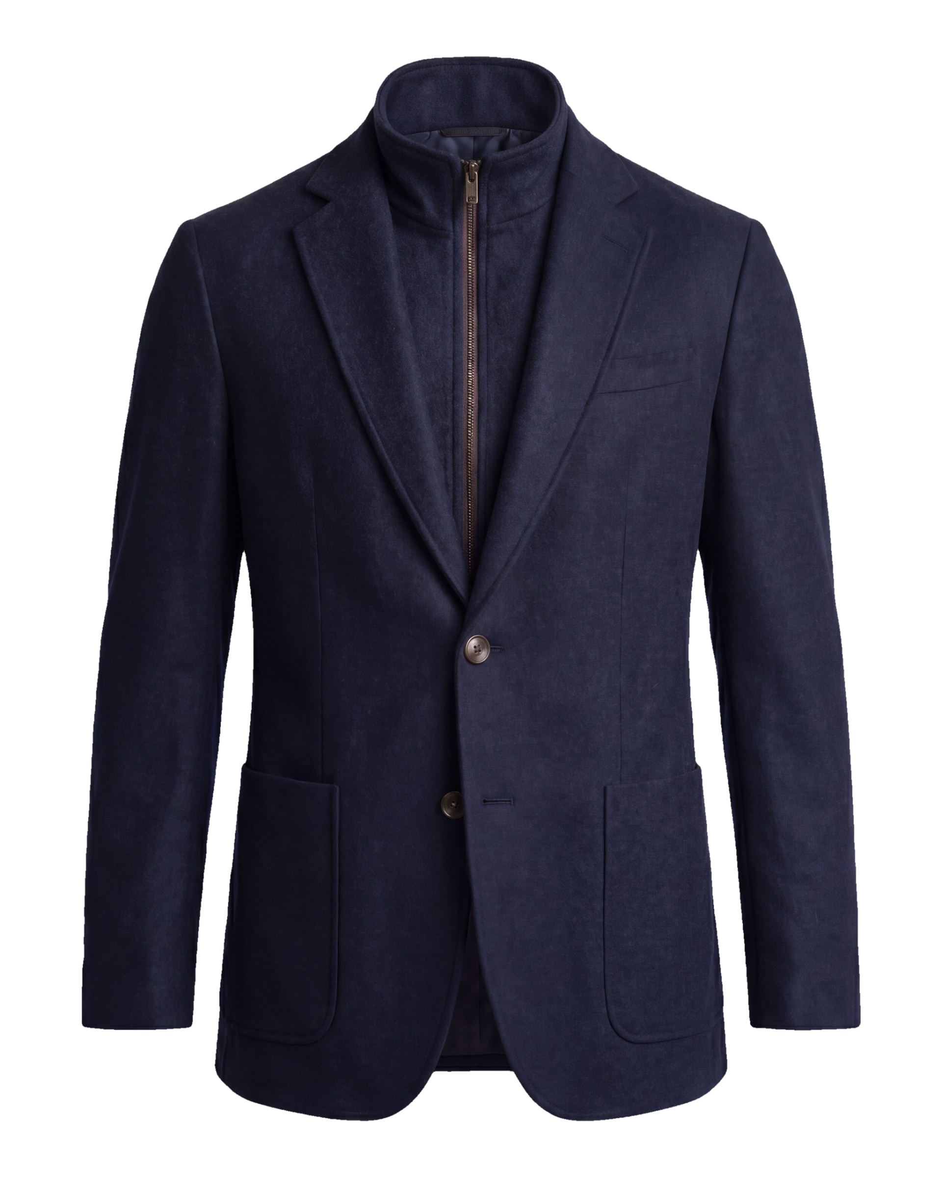 Navy Hybrid Jacket