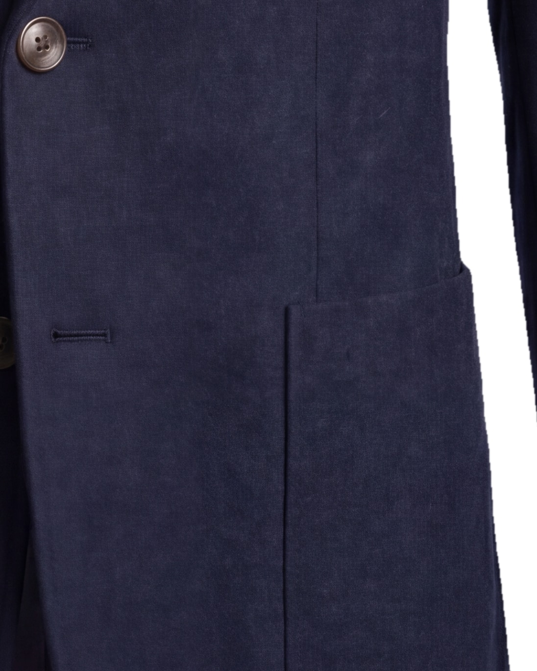Navy Hybrid Jacket, pocket detail