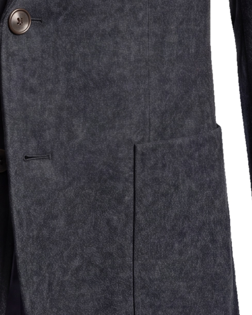 Charcoal Hybrid Jacket, pocket detail