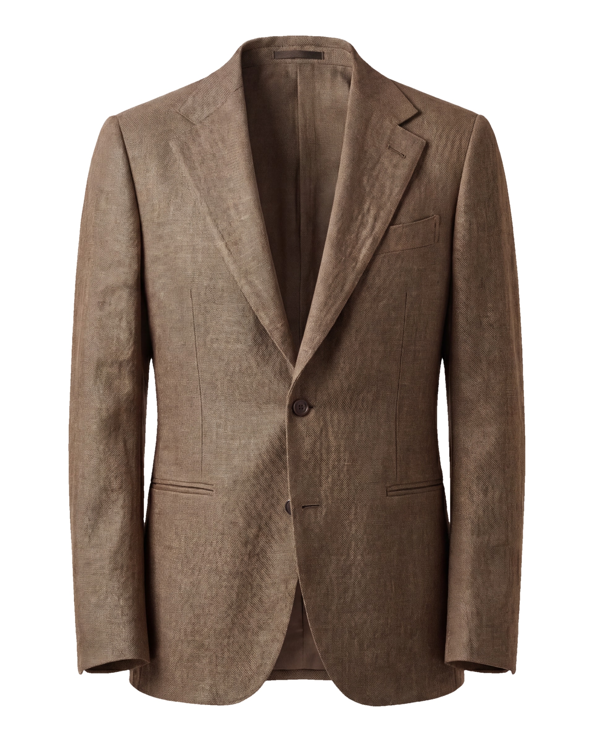 Grey-Brown Linen Jacket from TBM / TFM
