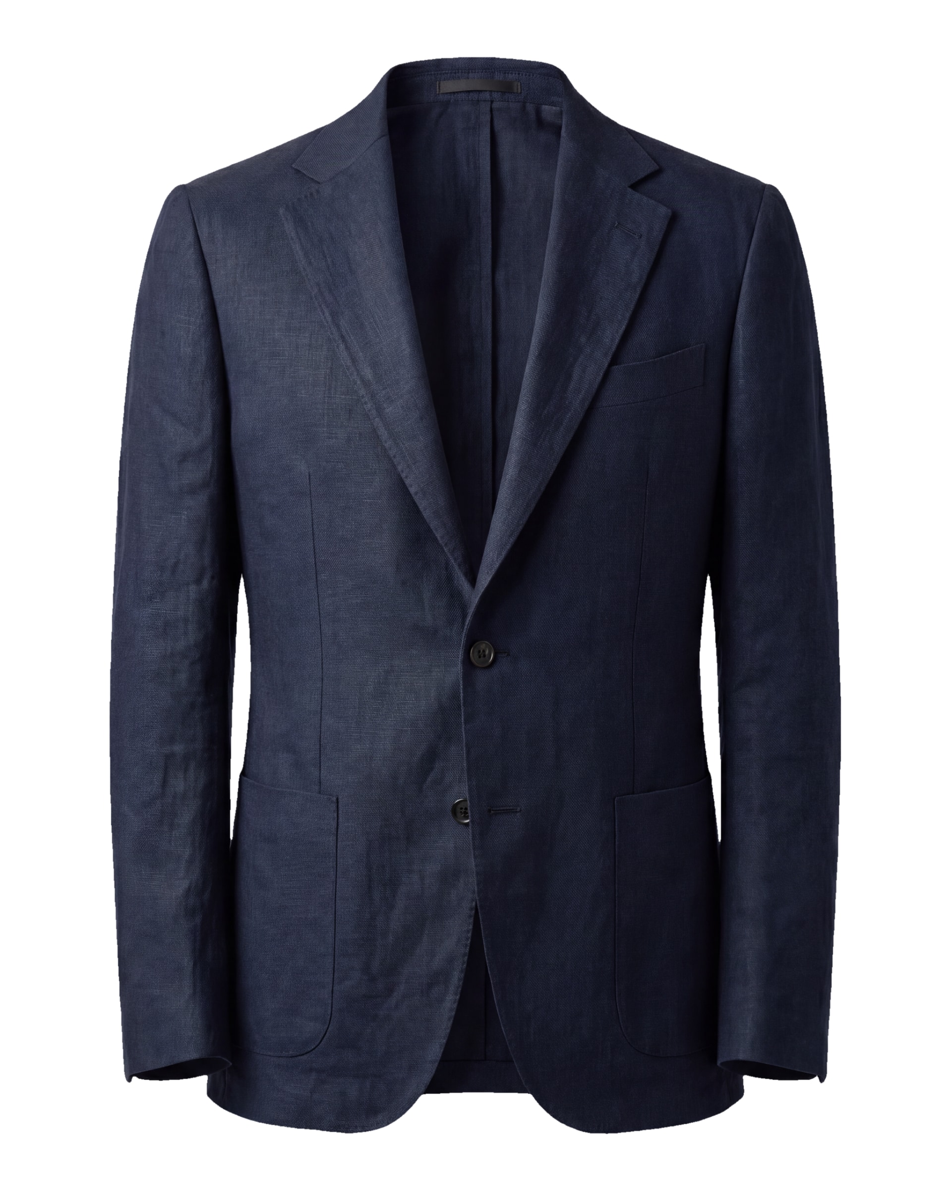 Dark Navy Linen Blazer, Dark Navy Linen Jacket
