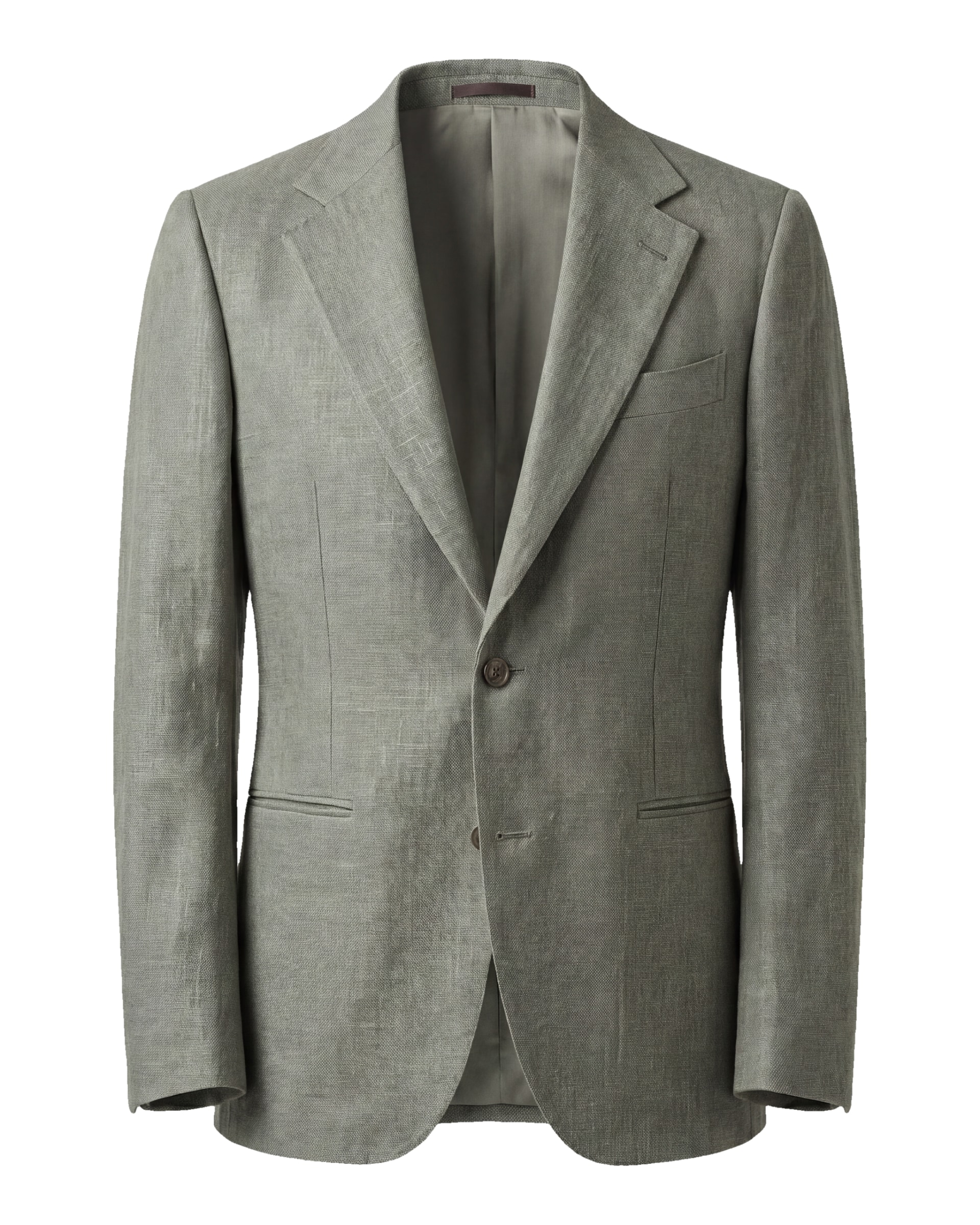 Light Olive Linen Jacket from Brisbane Moss