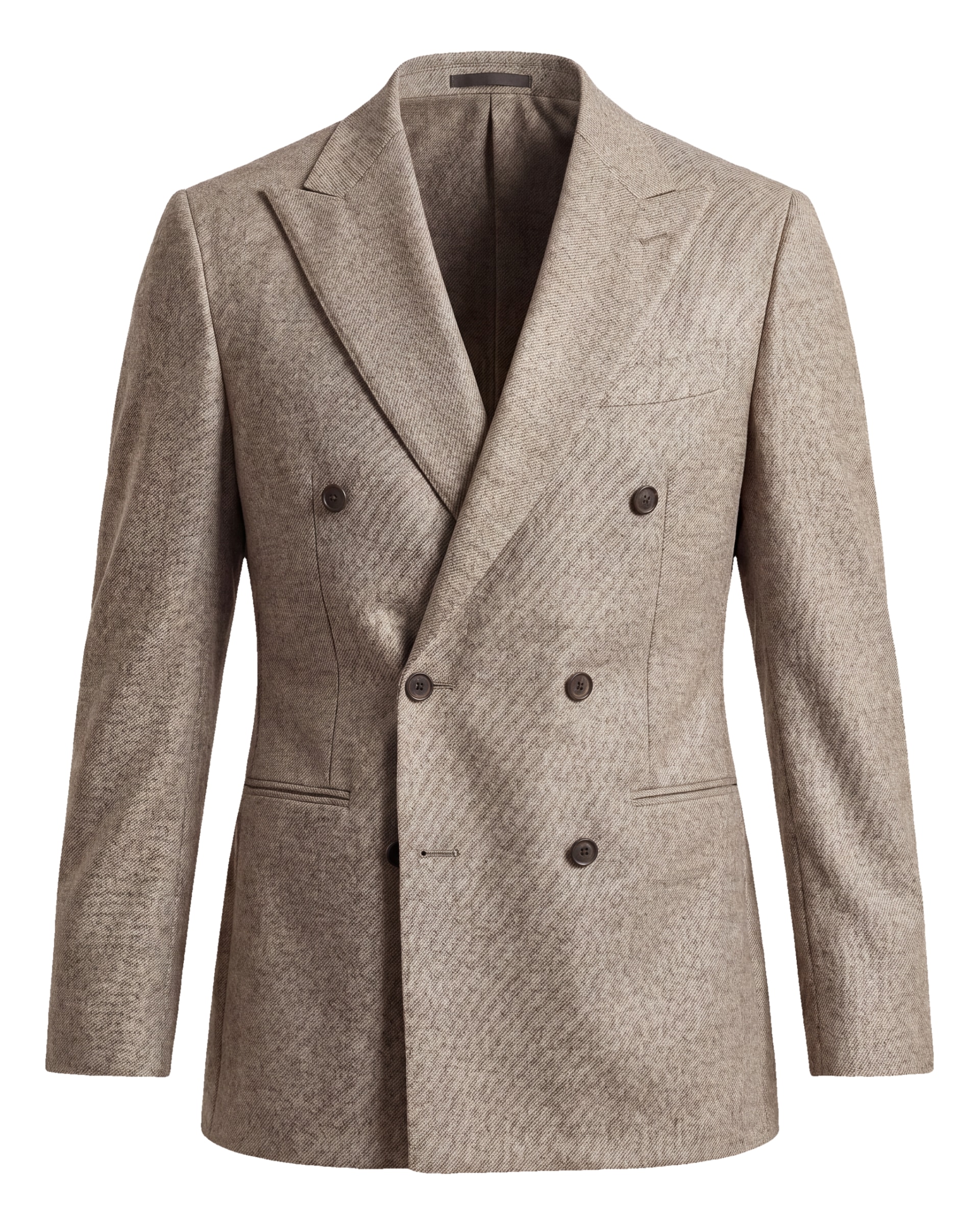 Taupe Double-Breasted Jacket from Drago