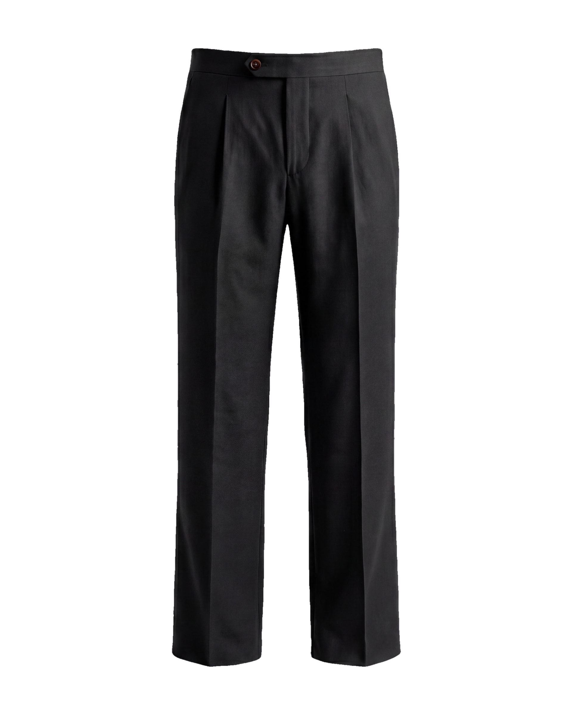 Black Suit Trousers from Tessitura di Quaregna