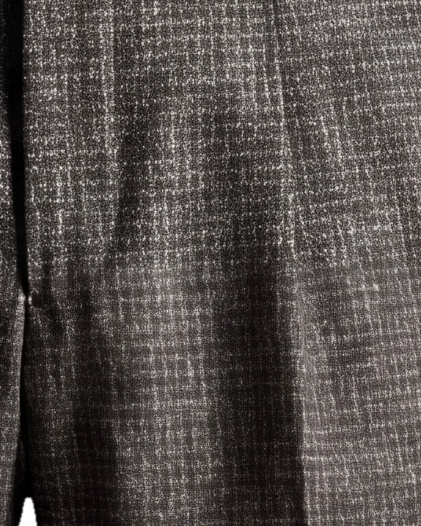 Brown Houndstooth Suit Trousers, pocket detail