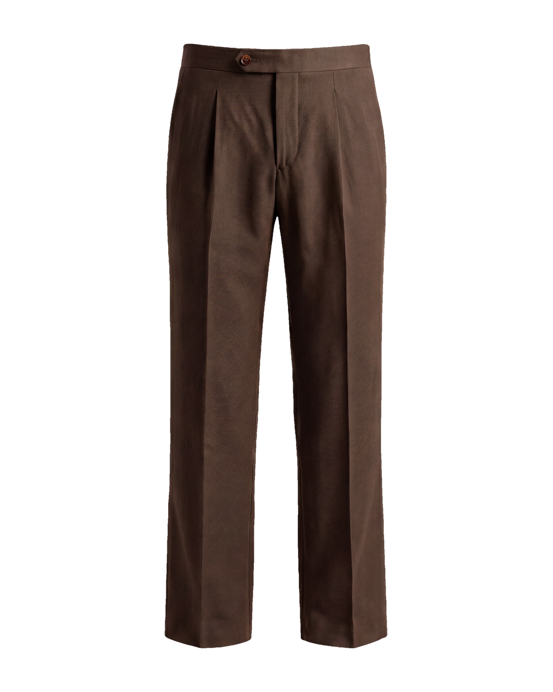 Dark Brown Suit Trousers from Jorge Carli