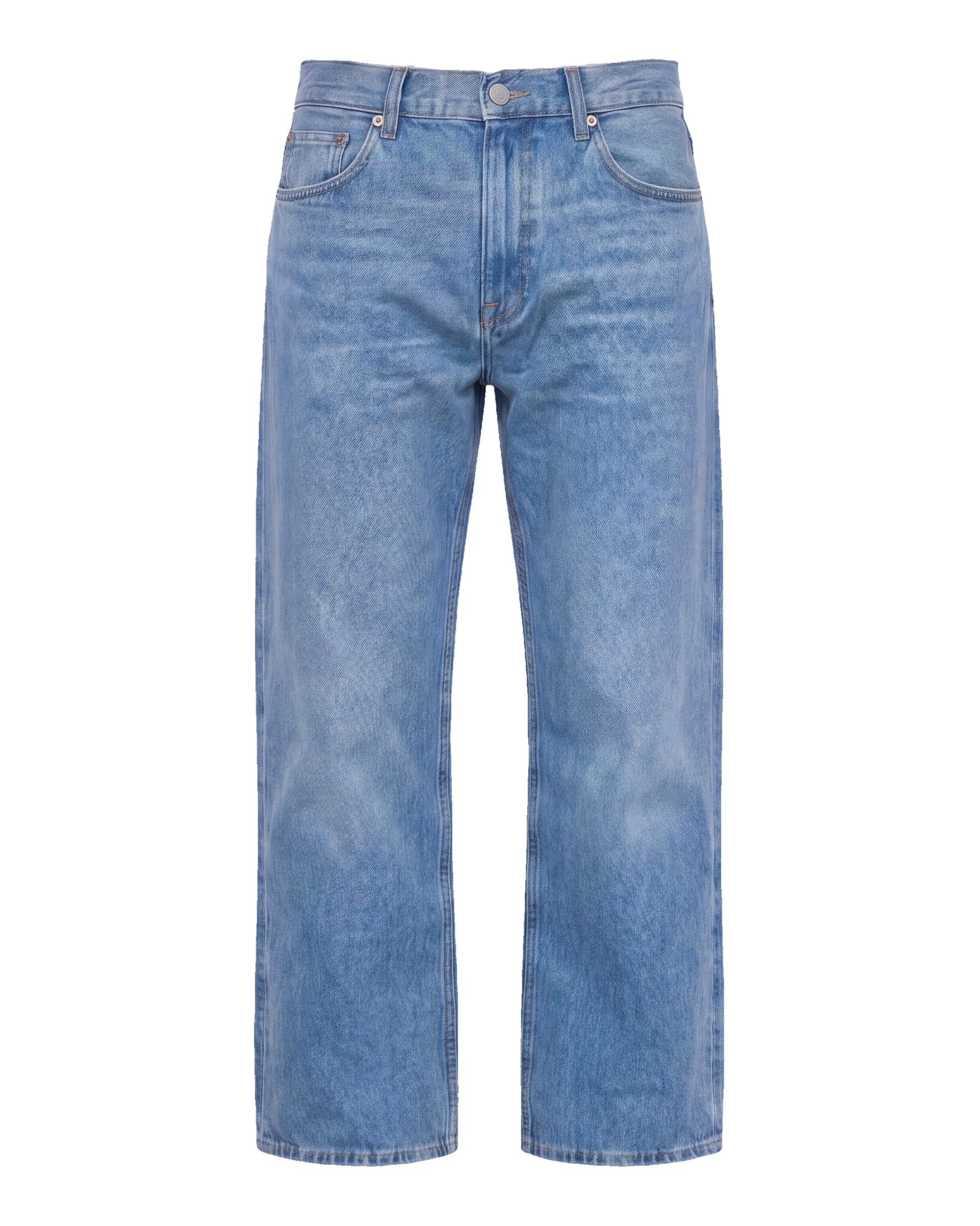 Lyseblå wide leg jeans