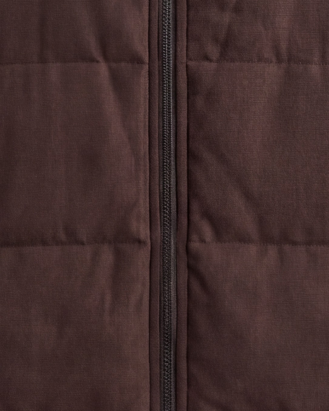 Brown Panelled Gilet, front view