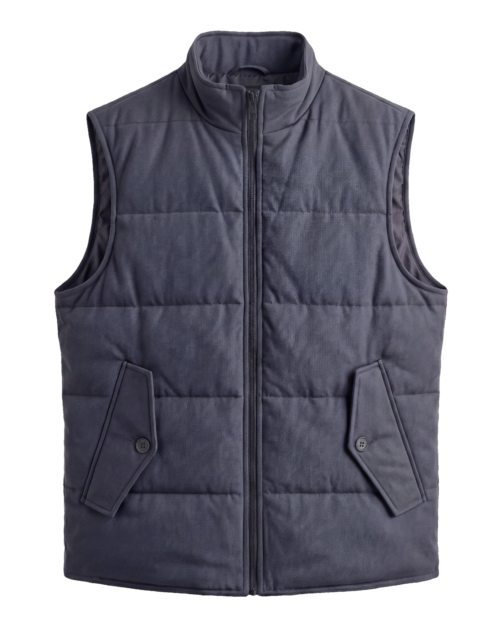 Navy Panelled Gilet