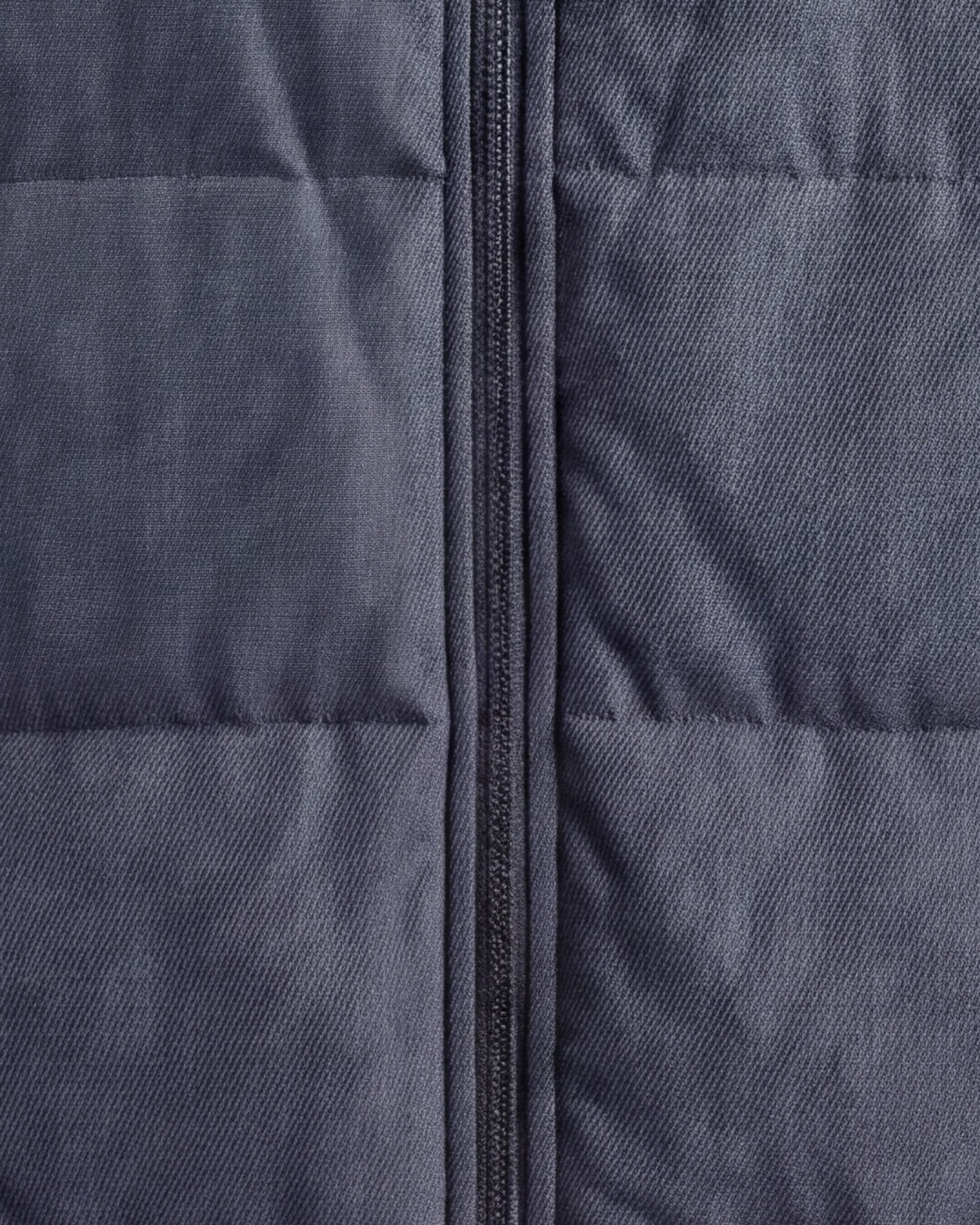 Navy Panelled Gilet, front view