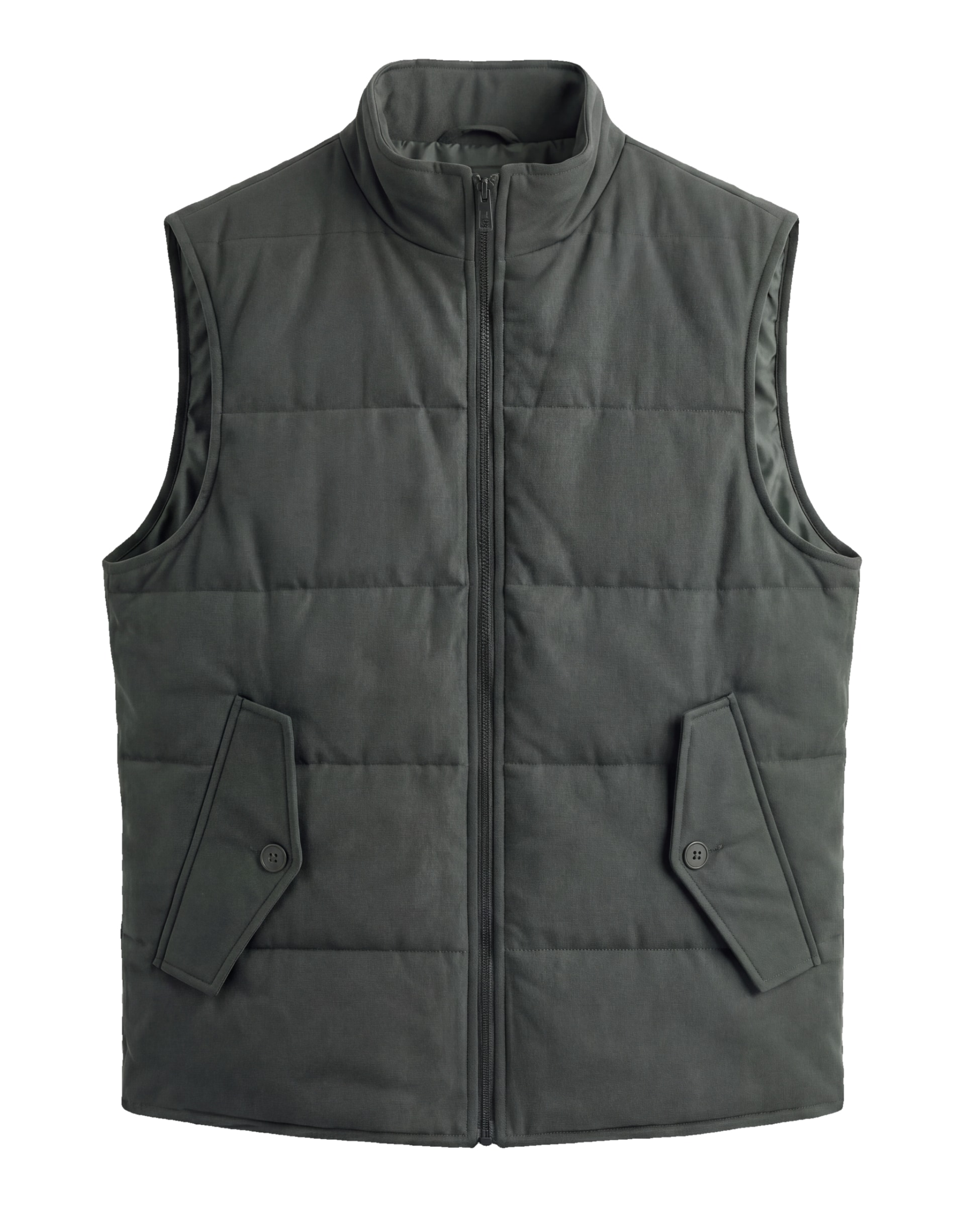 Forest Green Panelled Gilet