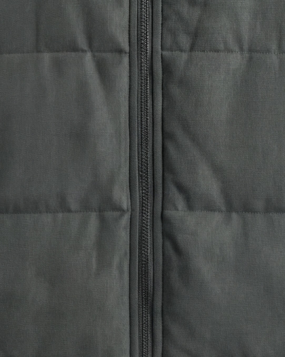 Forest Green Panelled Gilet, front view