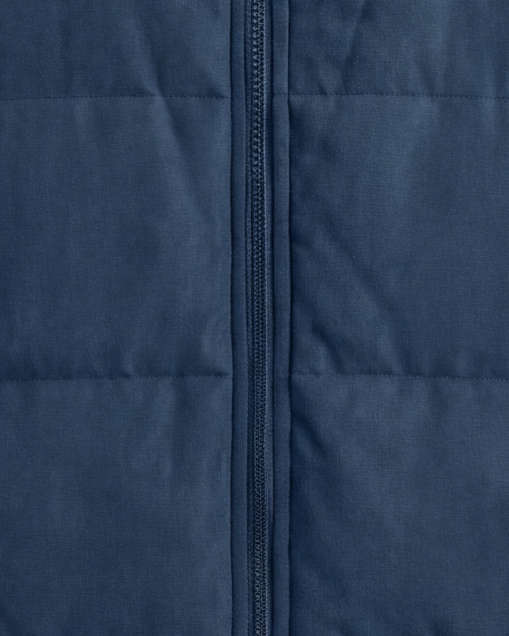 Navy Blue Panelled Gilet, front view