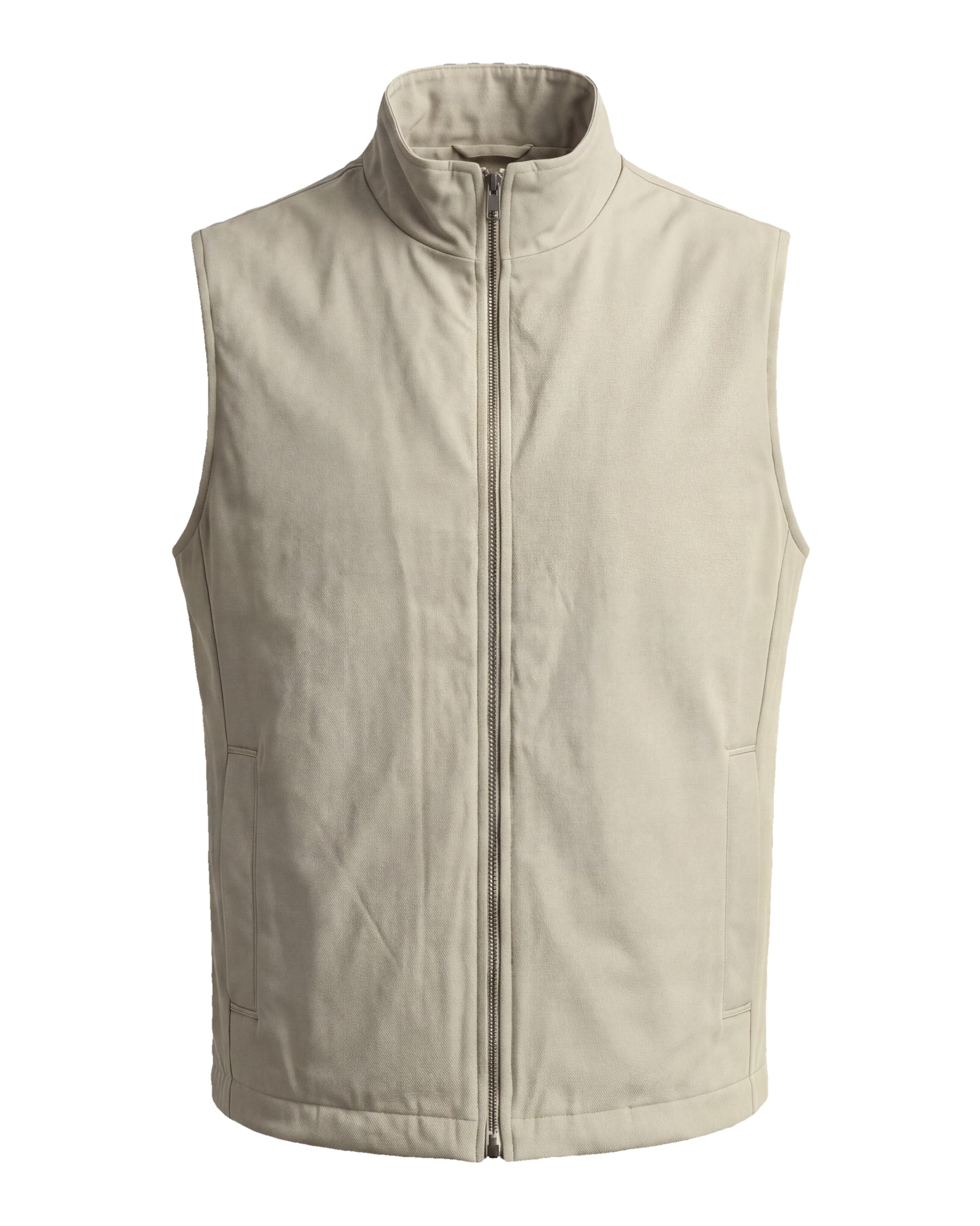 Off-white vatteret vest, Offwhite sæsongilet
