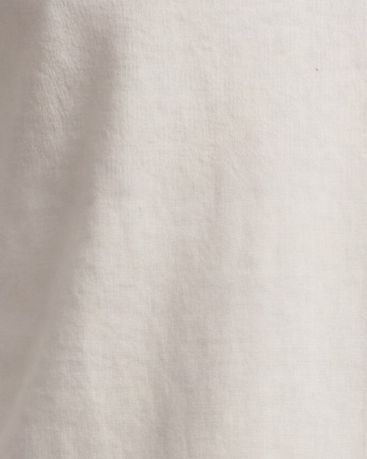 Off-White Merino Uld Polo, nærbillede af materialet