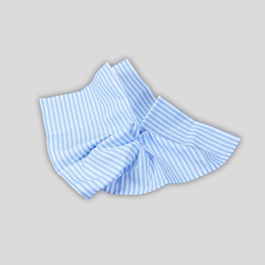 Blue Striped Pocket Square