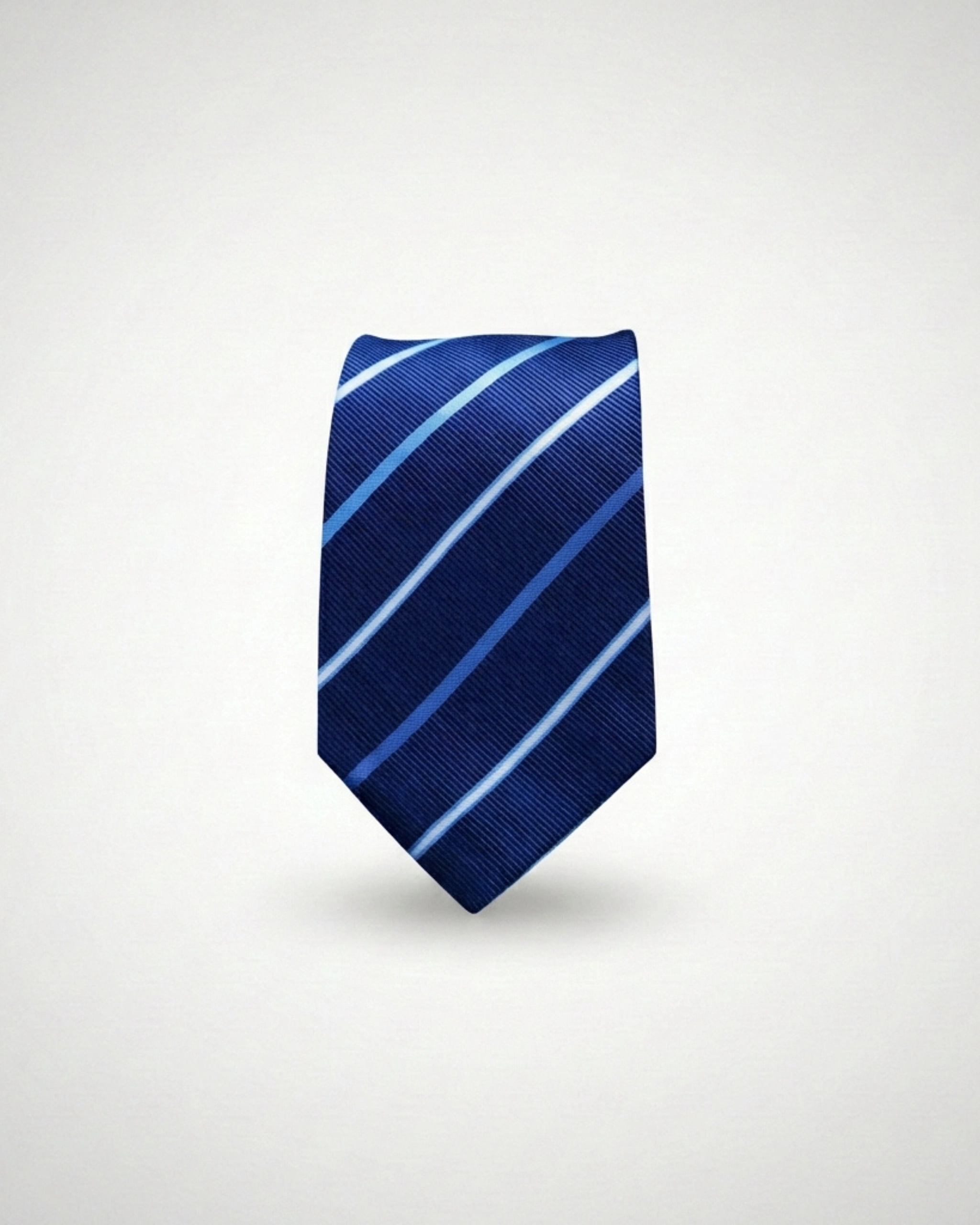 Deep Blue Twill Silk Tie